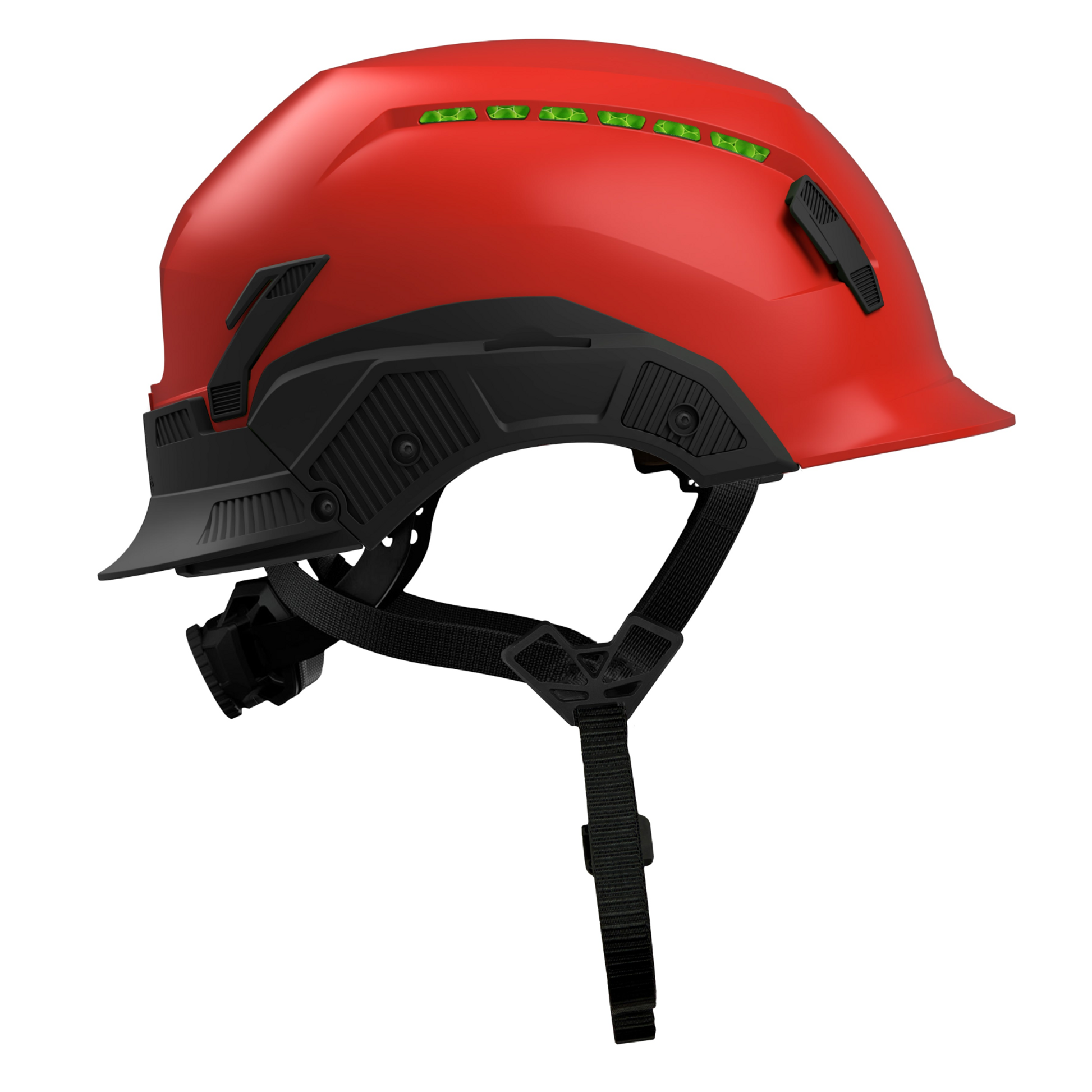 Studson SHK-1 Vented Class C Type II - Red Safety Helmet