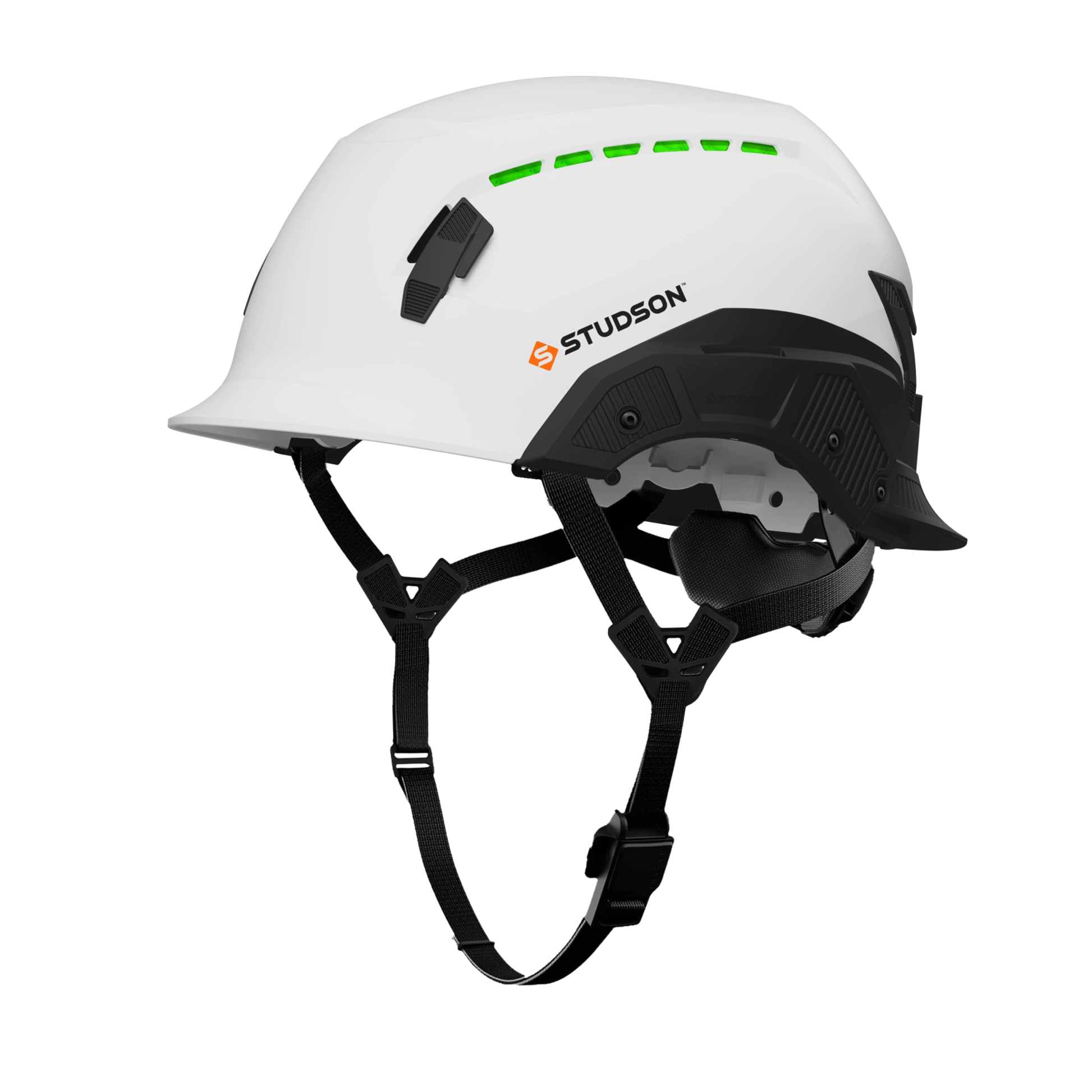 Studson SHK-1 Vented Class C Type II - White Safety Helmet