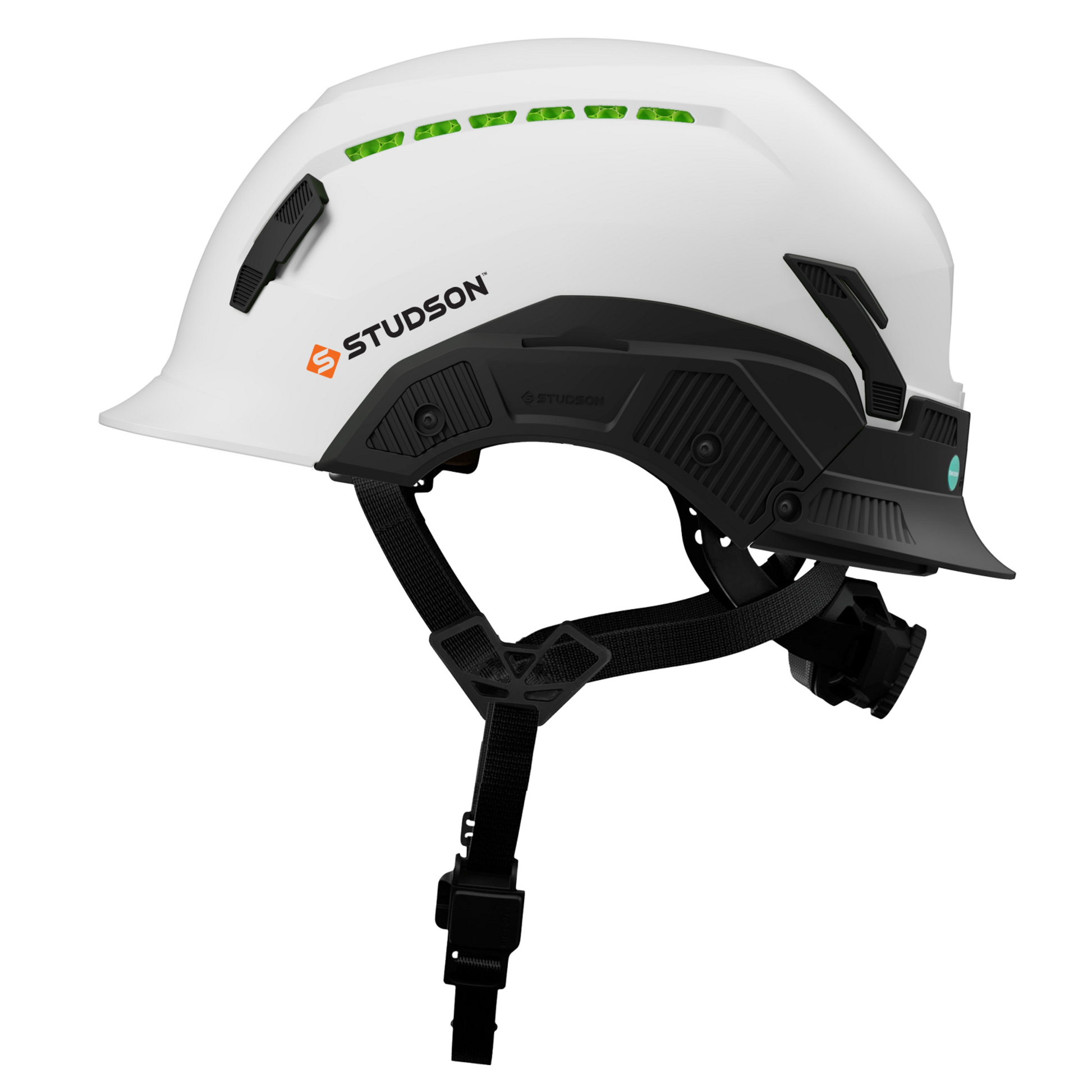 Studson SHK-1 Vented Class C Type II - White Safety Helmet