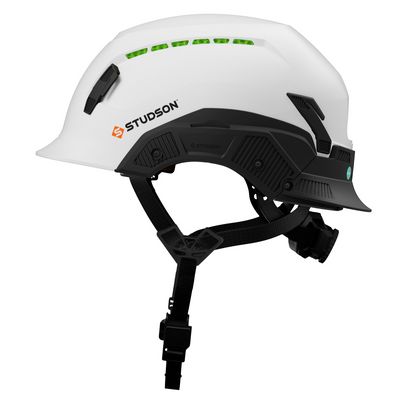 Studson SHK-1 Vented Class C Type II - White Safety Helmet