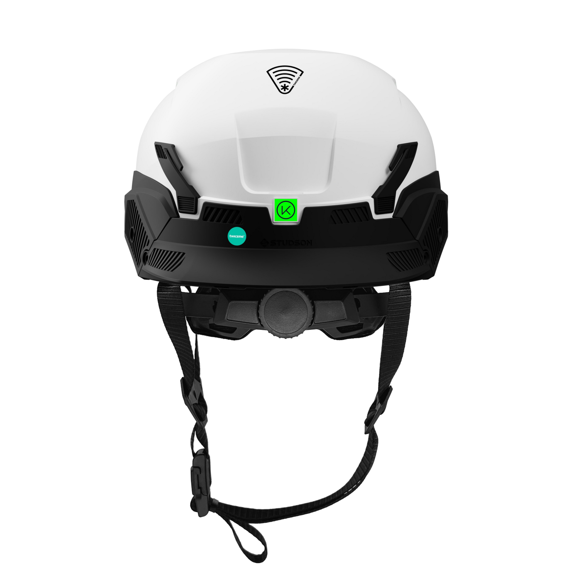 Studson SHK-1 Vented Class C Type II - White Safety Helmet