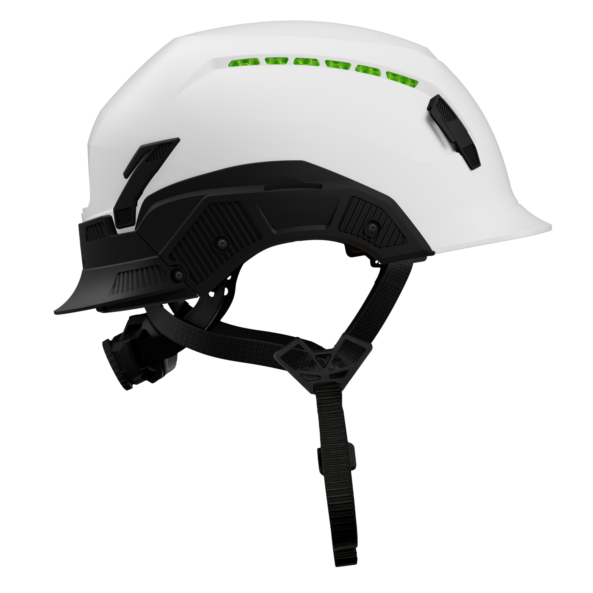 Studson SHK-1 Vented Class C Type II - White Safety Helmet