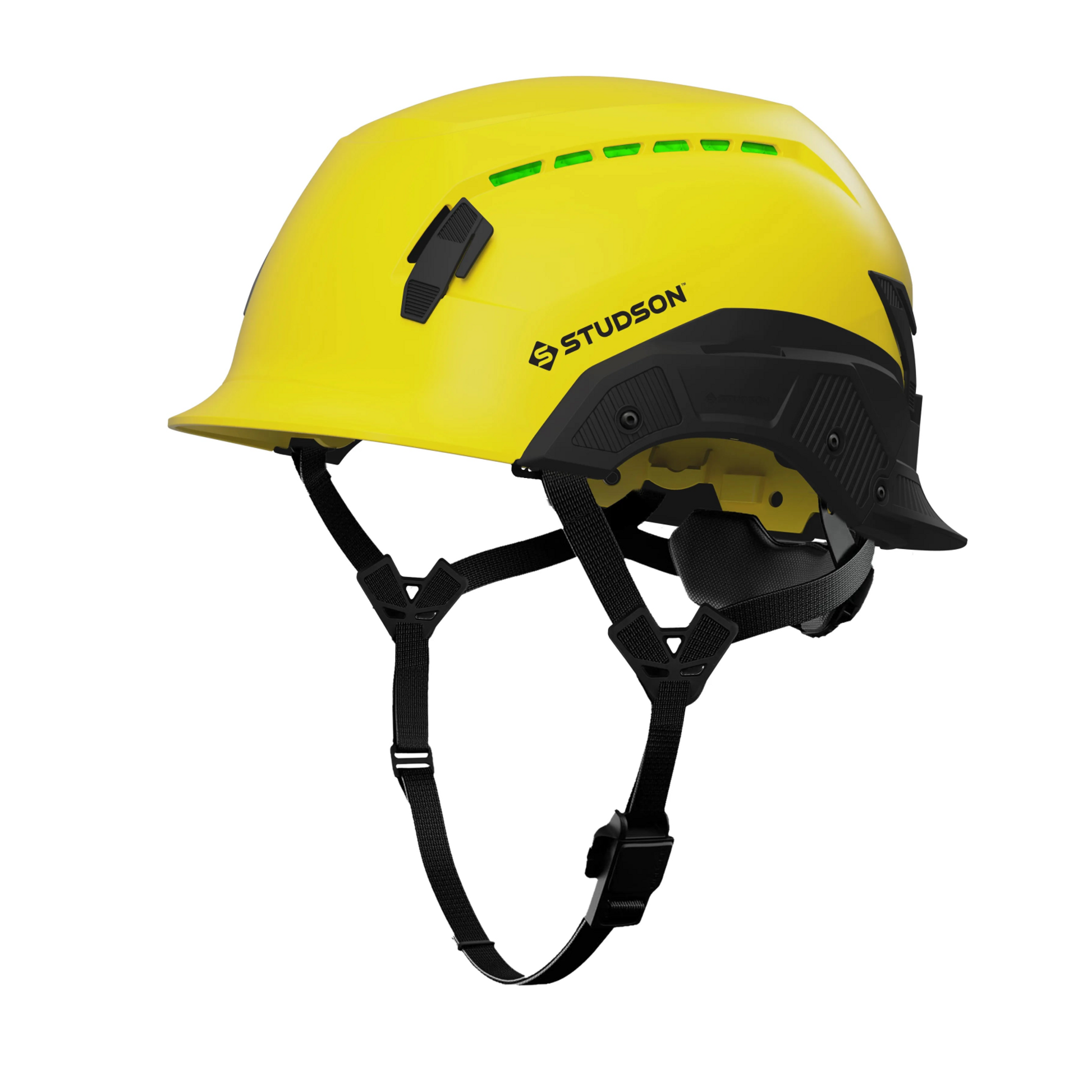 Studson SHK-1 Vented Class C Type II - Yellow Safety Helmet