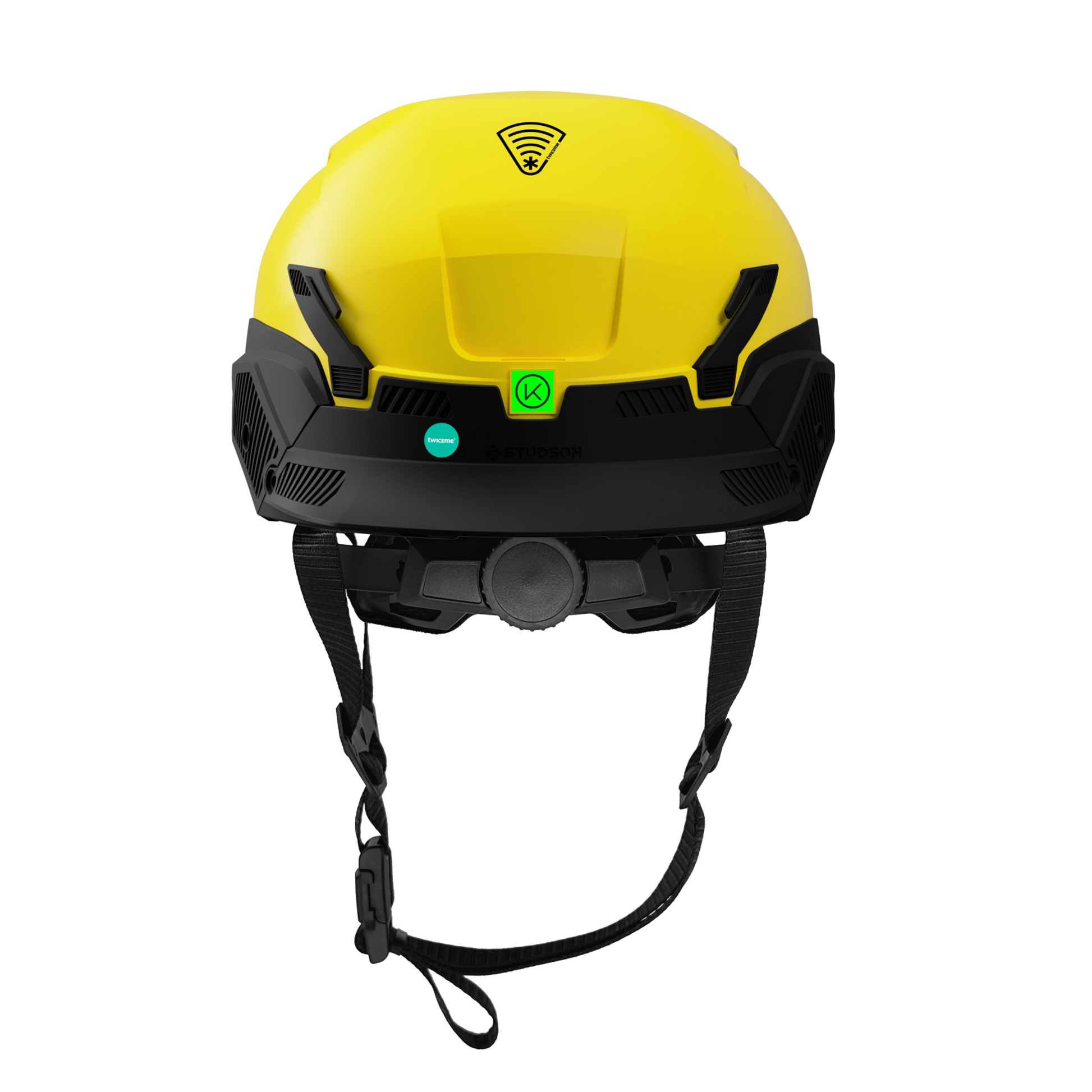 Studson SHK-1 Vented Class C Type II - Yellow Safety Helmet