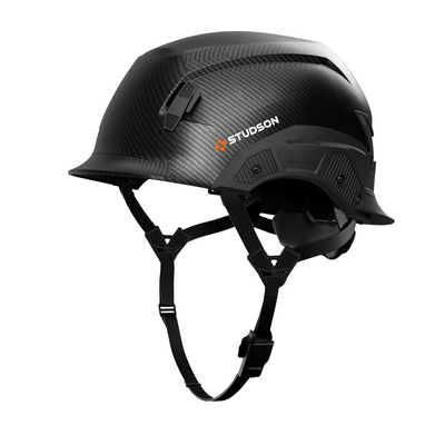 Studson SHK-1 Non-Vented Class E Type II - Carbon HD Safety Helmet