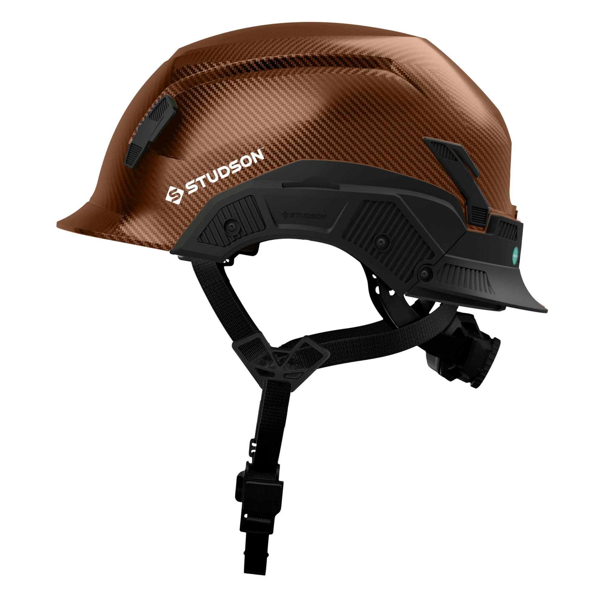 Studson SHK-1 Non-Vented Class E Type II - Fiber Metal Safety Helmet