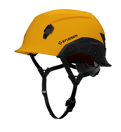 Studson SHK-1 Non-Vented Class E Type II -  Gold Safety Helmet