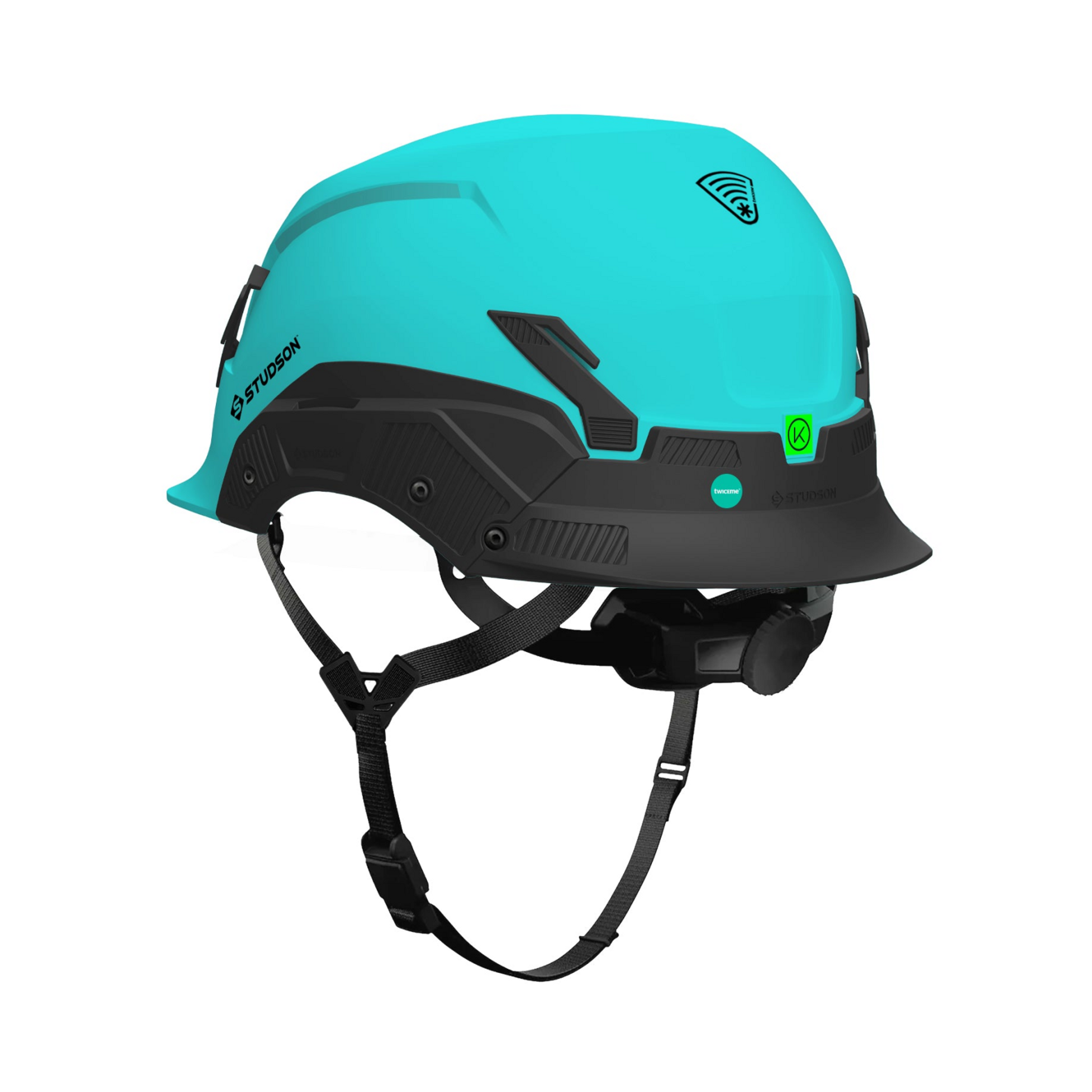 Studson SHK-1 Non-Vented Class E Type II - Teal Safety Helmet