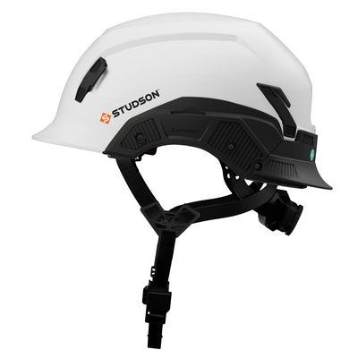 Studson SHK-1 Non-Vented Class E Type II - White Safety Helmet
