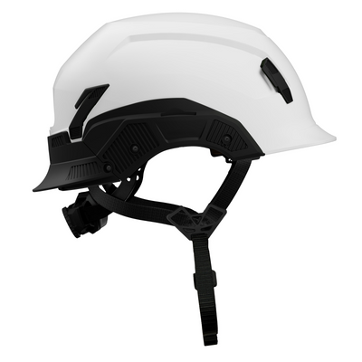 Studson SHK-1 Non-Vented Class E Type II - White Safety Helmet