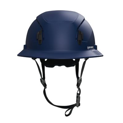 Studson SHK-1 Vented Full Brim Class C Type II - Blue Safety Helmet