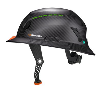 Studson Full Brim Vented - HD Carbon Type II  Orange HighBar - SHK1-FB-CCF-OHB