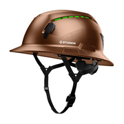 Studson SHK-1 Vented Full Brim Class C Type II - Fiber Metal Safety Helmet
