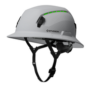 Studson SHK-1 Vented Full Brim Class C Type II - Grey Safety Helmet