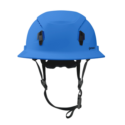 Studson SHK-1 Vented Full Brim Class C Type II - Performance Blue Safety Helmet