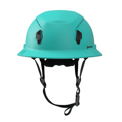 Studson SHK-1 Vented Full Brim Class C Type II - Teal Safety Helmet