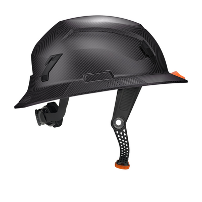 Studson Full Brim Non-Vented - HD Carbon Type II  Orange HighBar - SHK1-FB-ECF-OHB