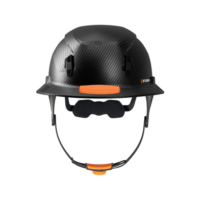 Studson Full Brim Non-Vented - HD Carbon Type II  Orange HighBar - SHK1-FB-ECF-OHB