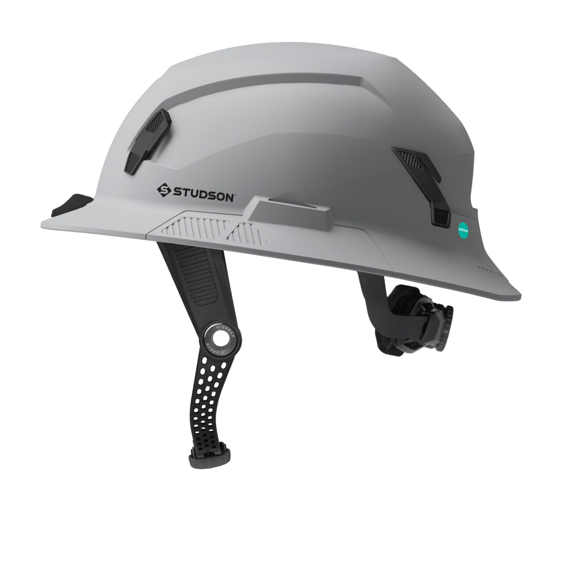 Studson Full Brim Non-Vented - Grey Type II  Charcoal HighBar - SHK1-FB-EG-CHB