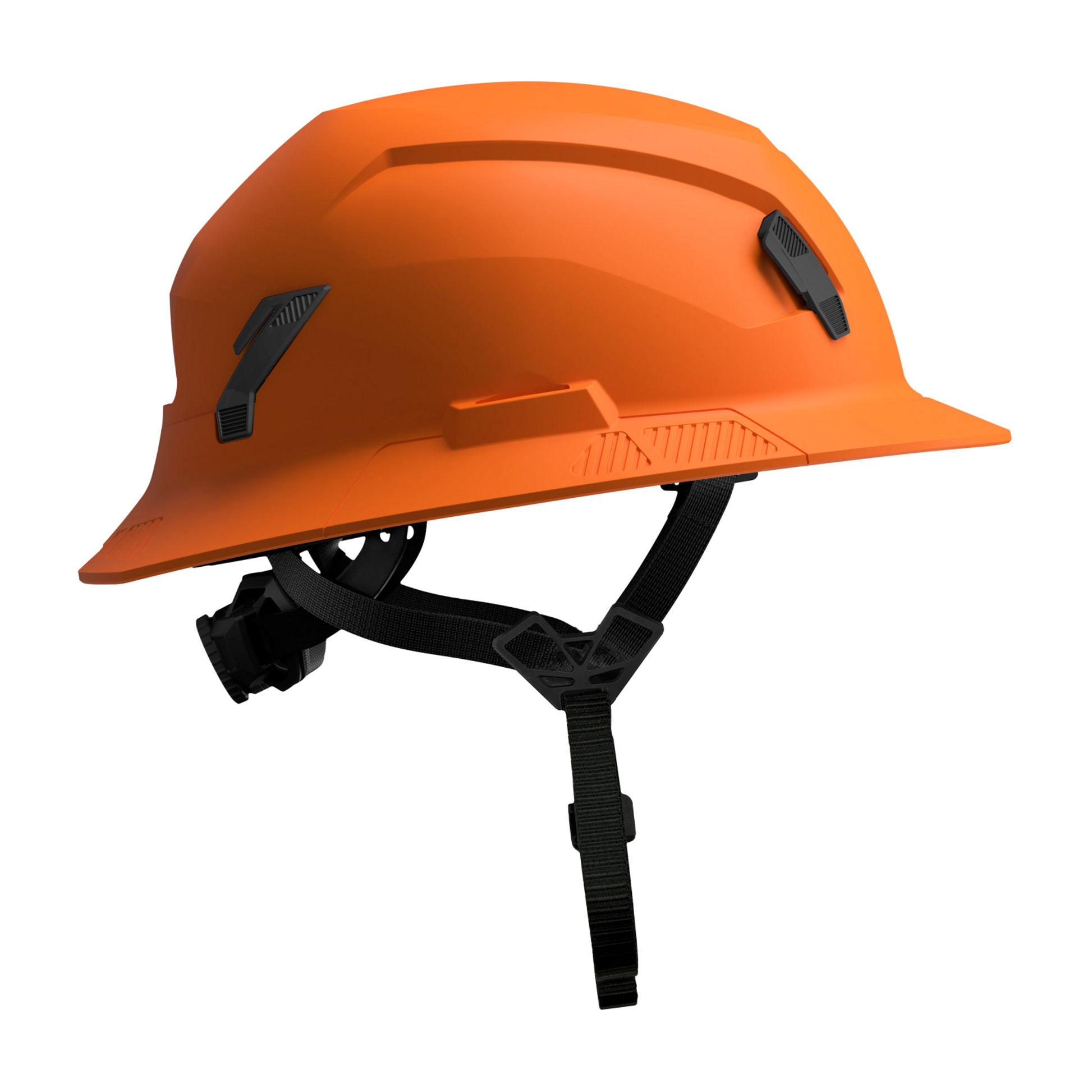 Studson SHK-1 Non-Vented Full Brim Class E Type II - Orange Safety Helmet