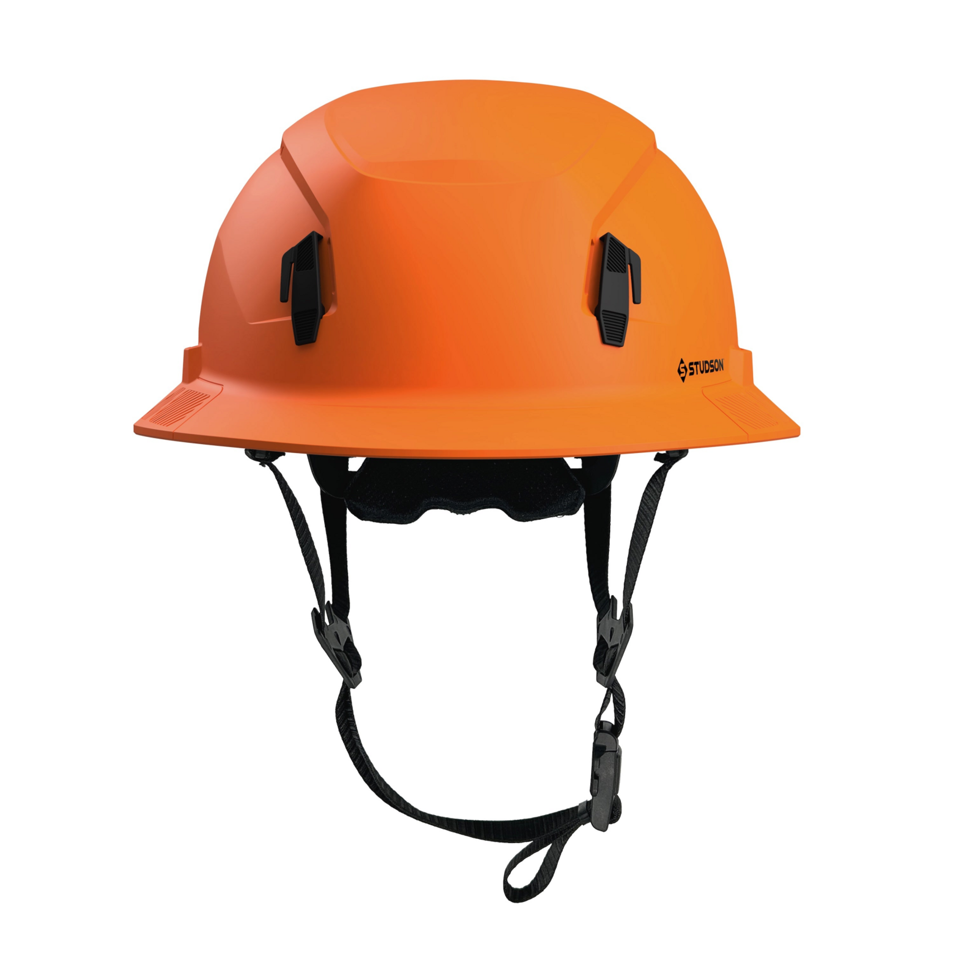 Studson SHK-1 Non-Vented Full Brim Class E Type II - Orange Safety Helmet