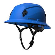 Studson SHK-1 Non-Vented Full Brim Class E Type II - Royal Blue Safety Helmet