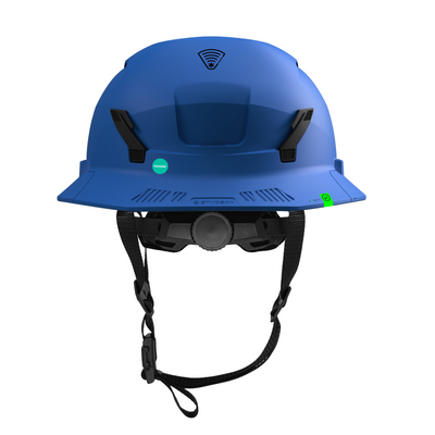 Studson SHK-1 Non-Vented Full Brim Class E Type II - Royal Blue Safety Helmet