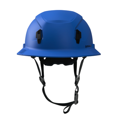 Studson SHK-1 Non-Vented Full Brim Class E Type II - Royal Blue Safety Helmet