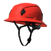 Studson SHK-1 Non-Vented Full Brim Class E Type II - Red Safety Helmet