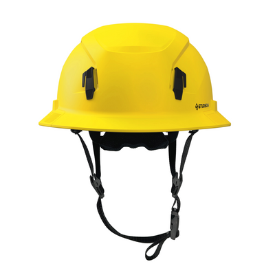 Studson SHK-1 Non-Vented Full Brim Class E Type II - Yellow Safety Helmet
