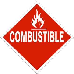 FLAME PICTO COMBUSTIBLE