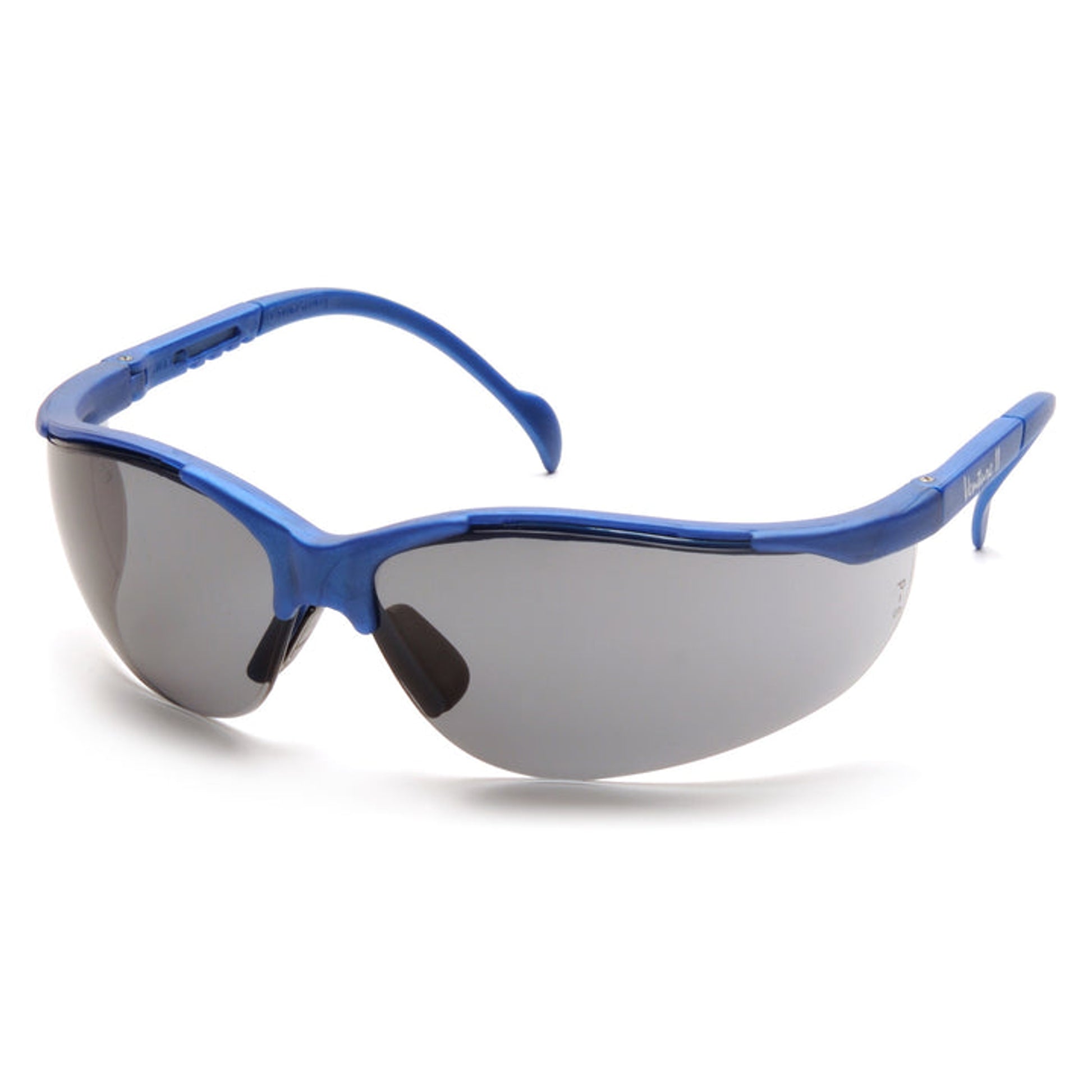 Pyramex - Venture II - Metallic Blue Frame/Gray Lens - 12/Pair
