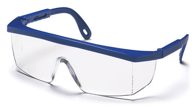 Pyramex Integra Blue Frame/Clear Lens Safety Eyewear