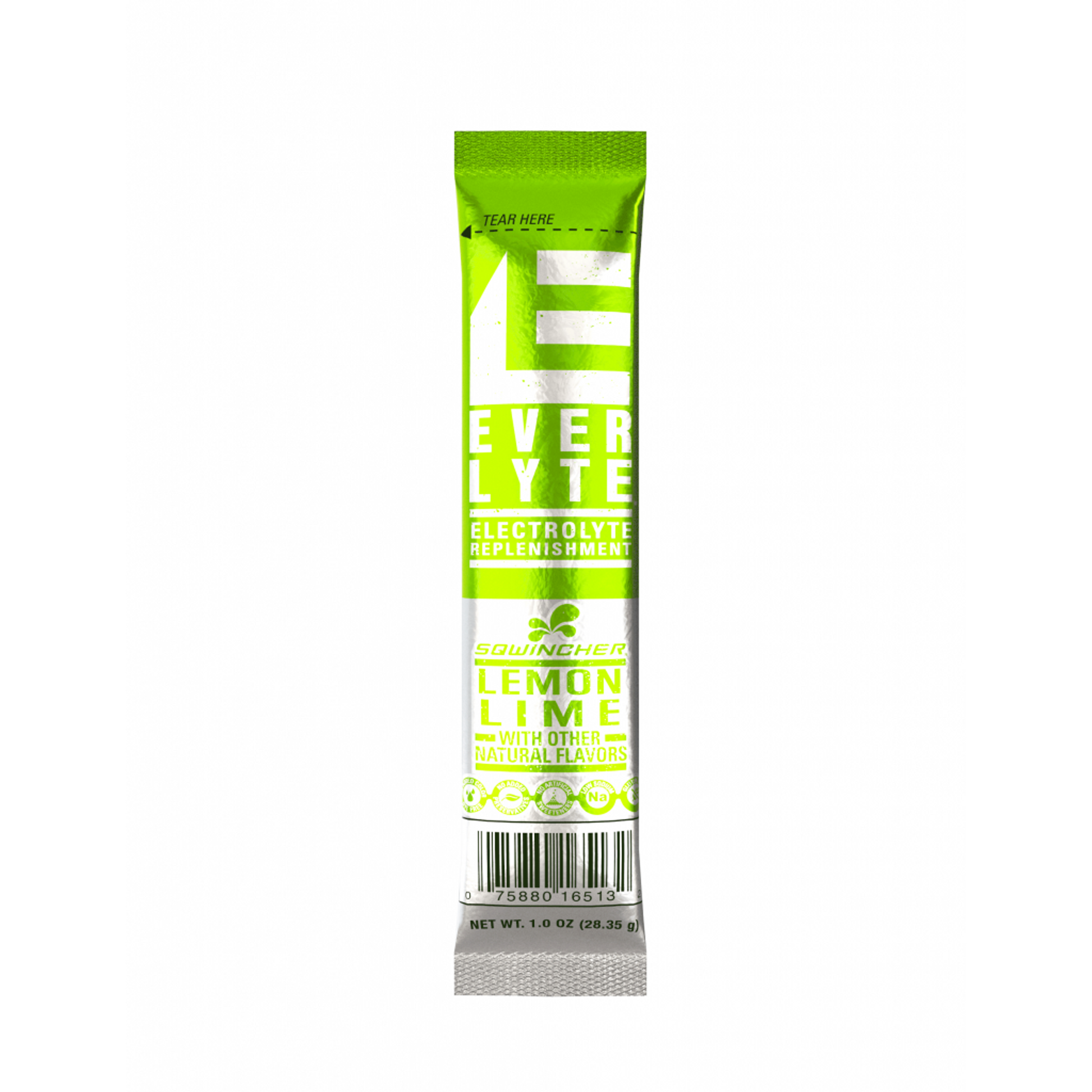 Sqwincher EverLyte 1oz Electrolyte Replenishment Packs- Lemon-Lime - 100/Packs per Case - 159060971