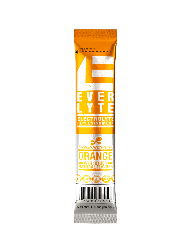 Sqwincher EverLyte 1oz Electrolyte Replenishment Packs- Orange - 100/Packs per Case - 159060969