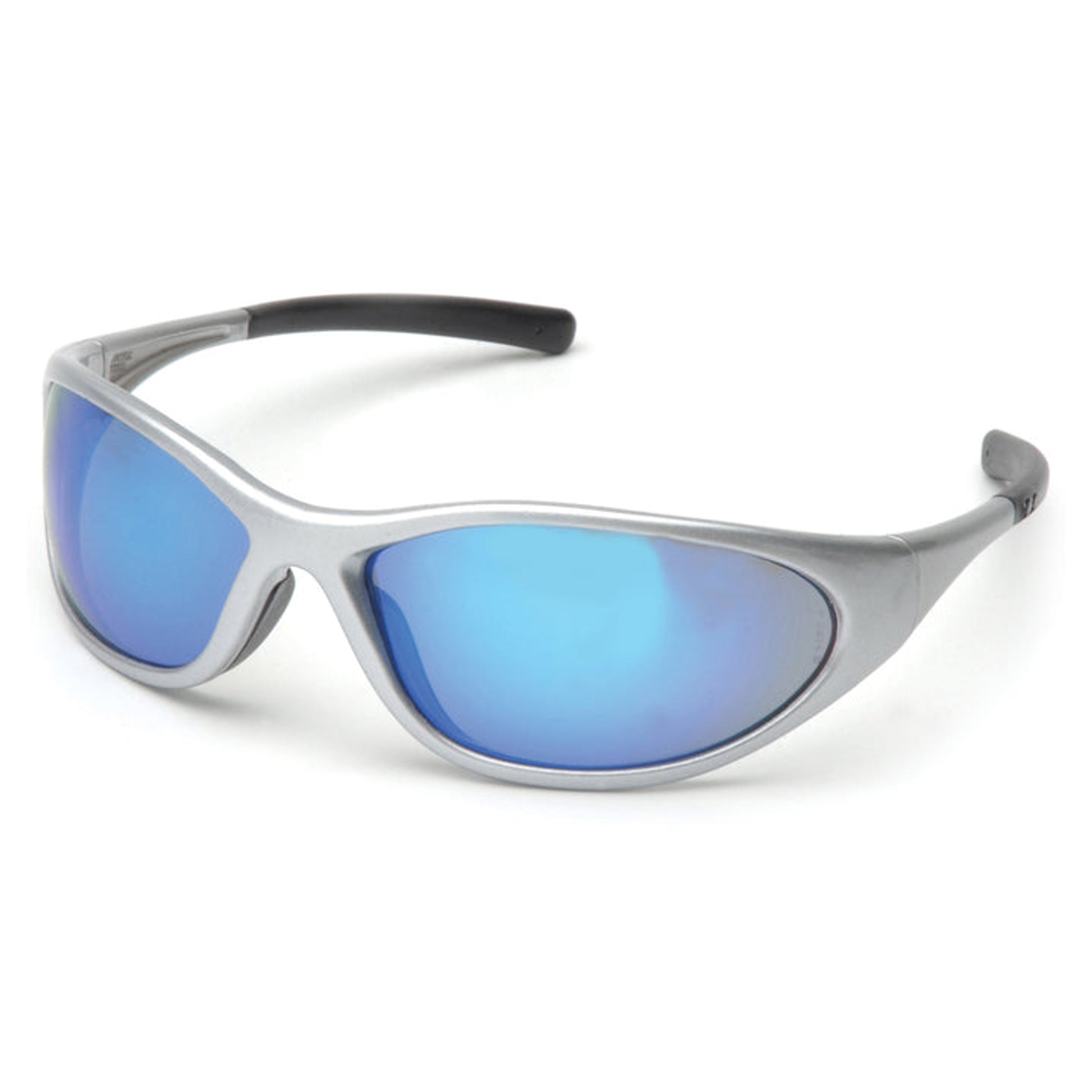 Pyramex - Zone II - Silver Frame/Ice Blue Mirror Lens - 12/Pair