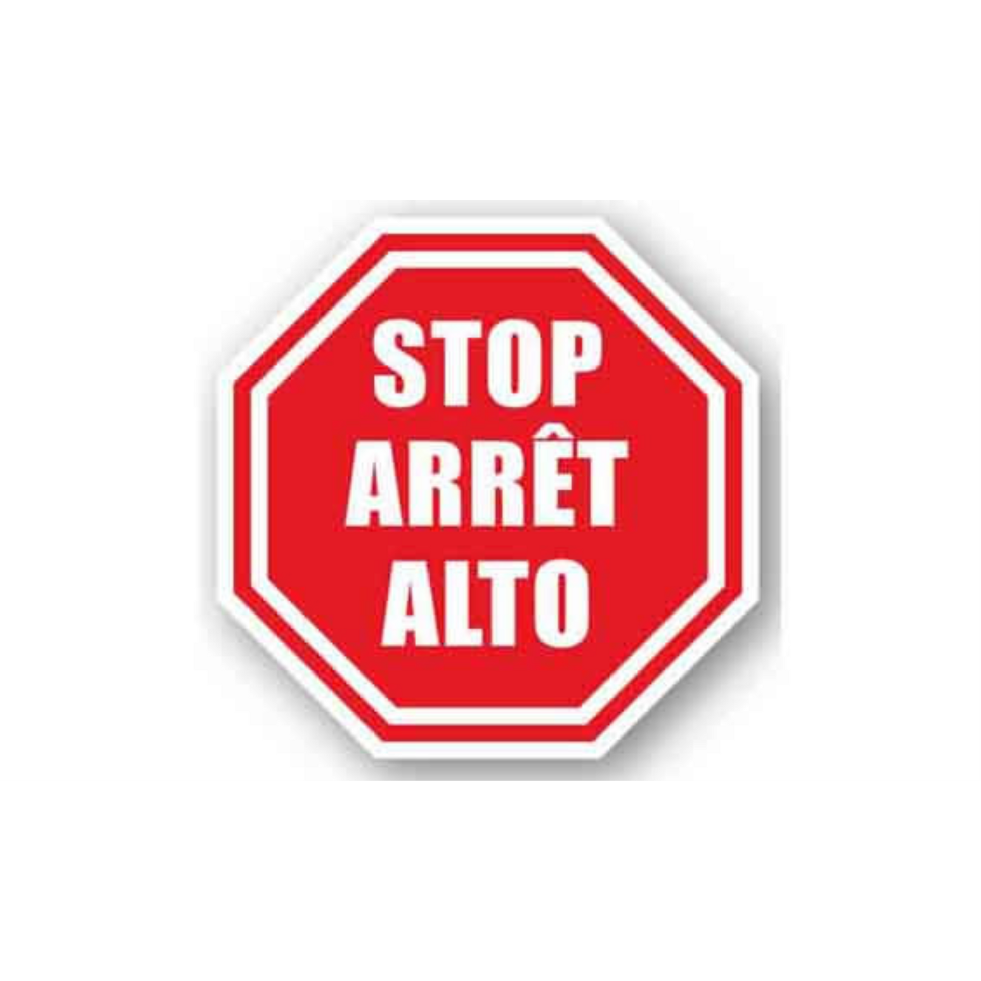 32" OCTAGON SIGNS - Octagon Sign - Stop, Arret, Alto - DSV-SIGN 1024 #0012 -UEN