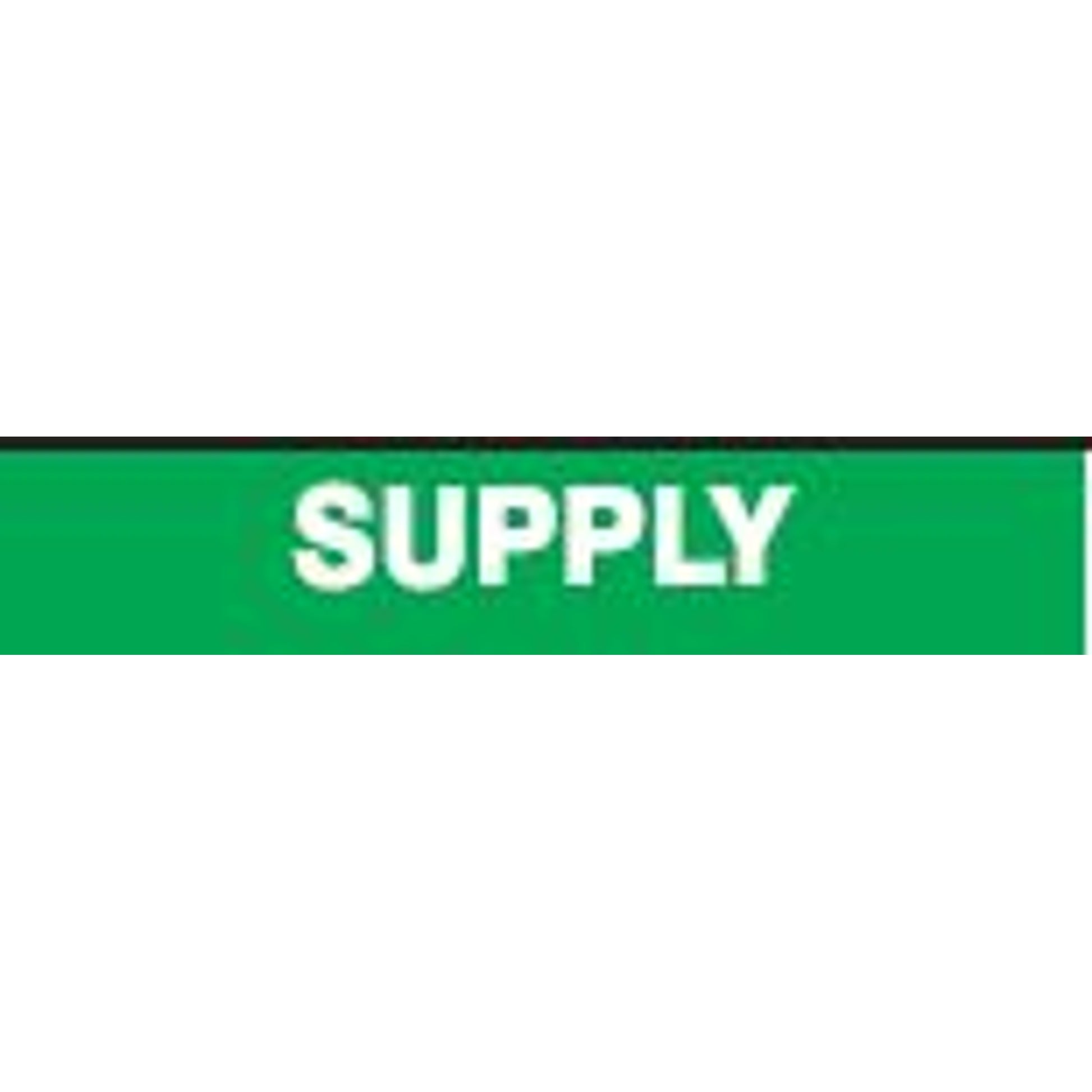 SUPPLY PERFORATED ROLL PIPE MARKER - SUPPLY PERFORATED ROLL PIPE MARKER, 2”X18Y, Adhesive Vinyl