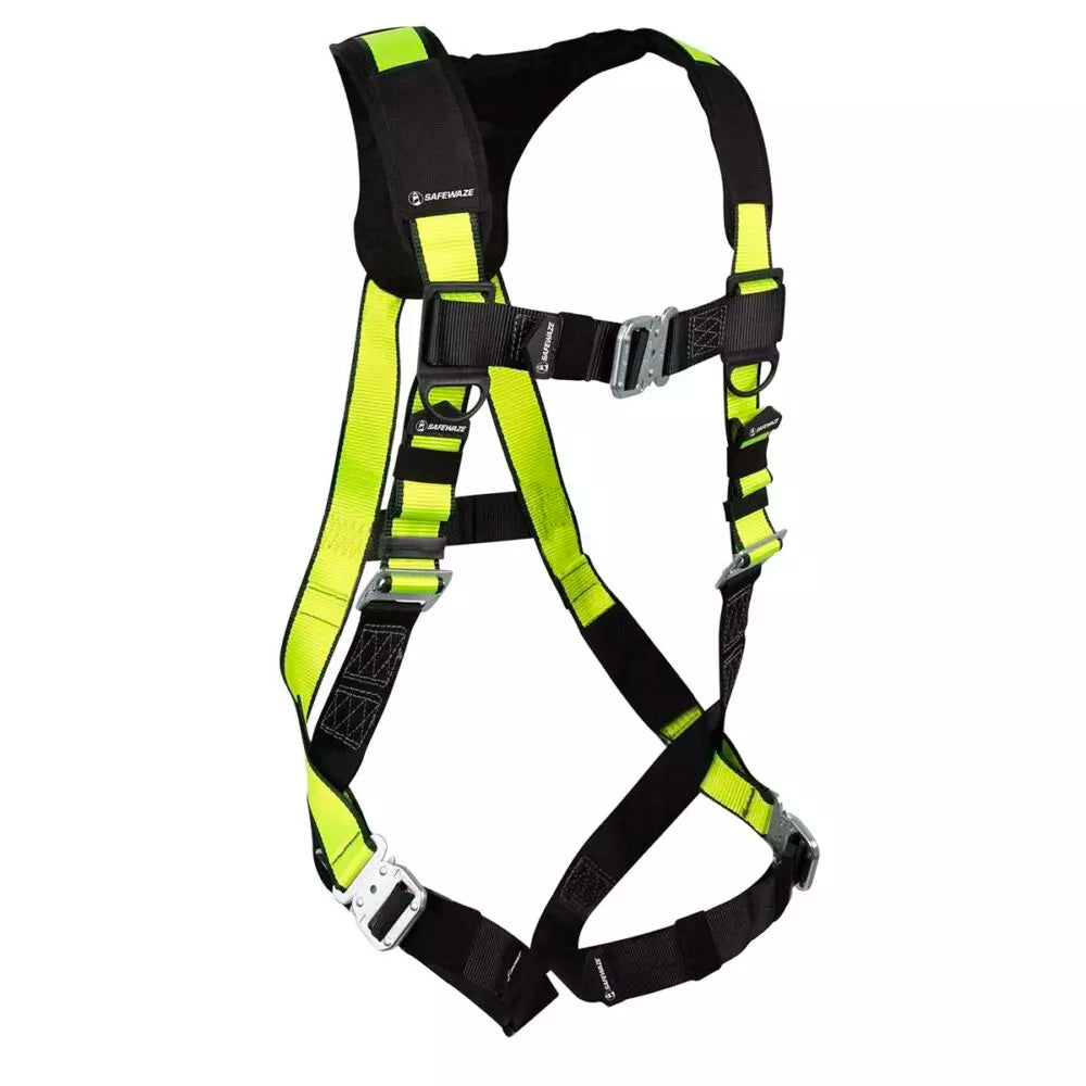 Safewaze PRO Harness: 1D, QC Chest, QC Legs (S/M) - SW280-QC-S/M