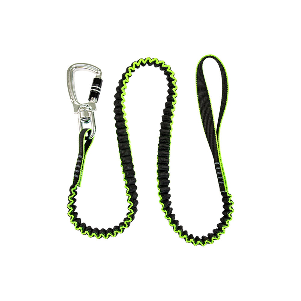 Safewaze 35 lbs. MD Elasticated Tool Tether w/ Swivel Carabiner - SW431