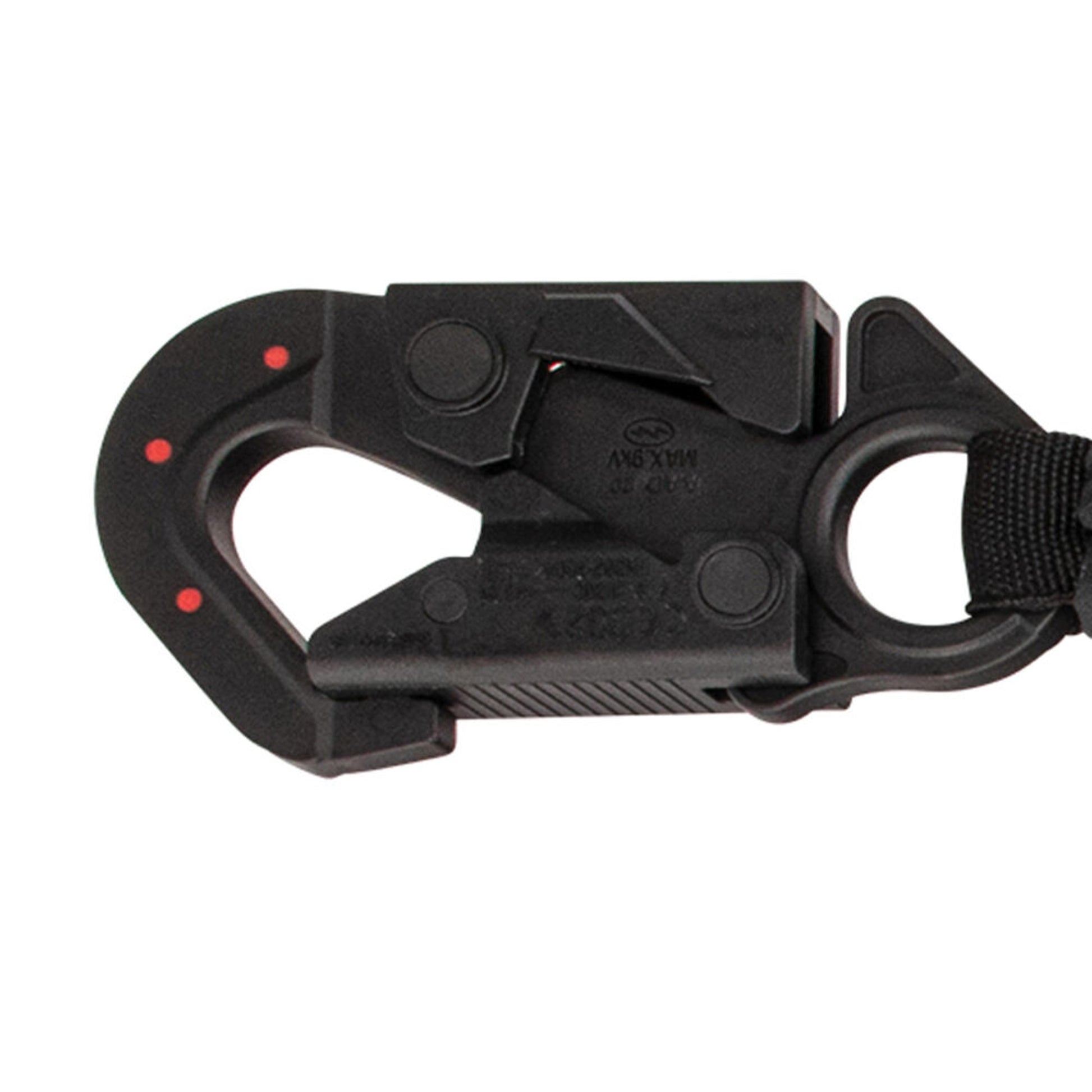 Safewaze Arc Flash 6' Energy Absorbing Lanyard: Dielectric Snap Hook - SW560-AF-DE