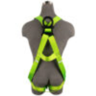 Safewaze Arc Flash Harness: DE 1D, Soft Sternal Loop, DE MB Torso, DE QC Legs - SW77125-UTQC