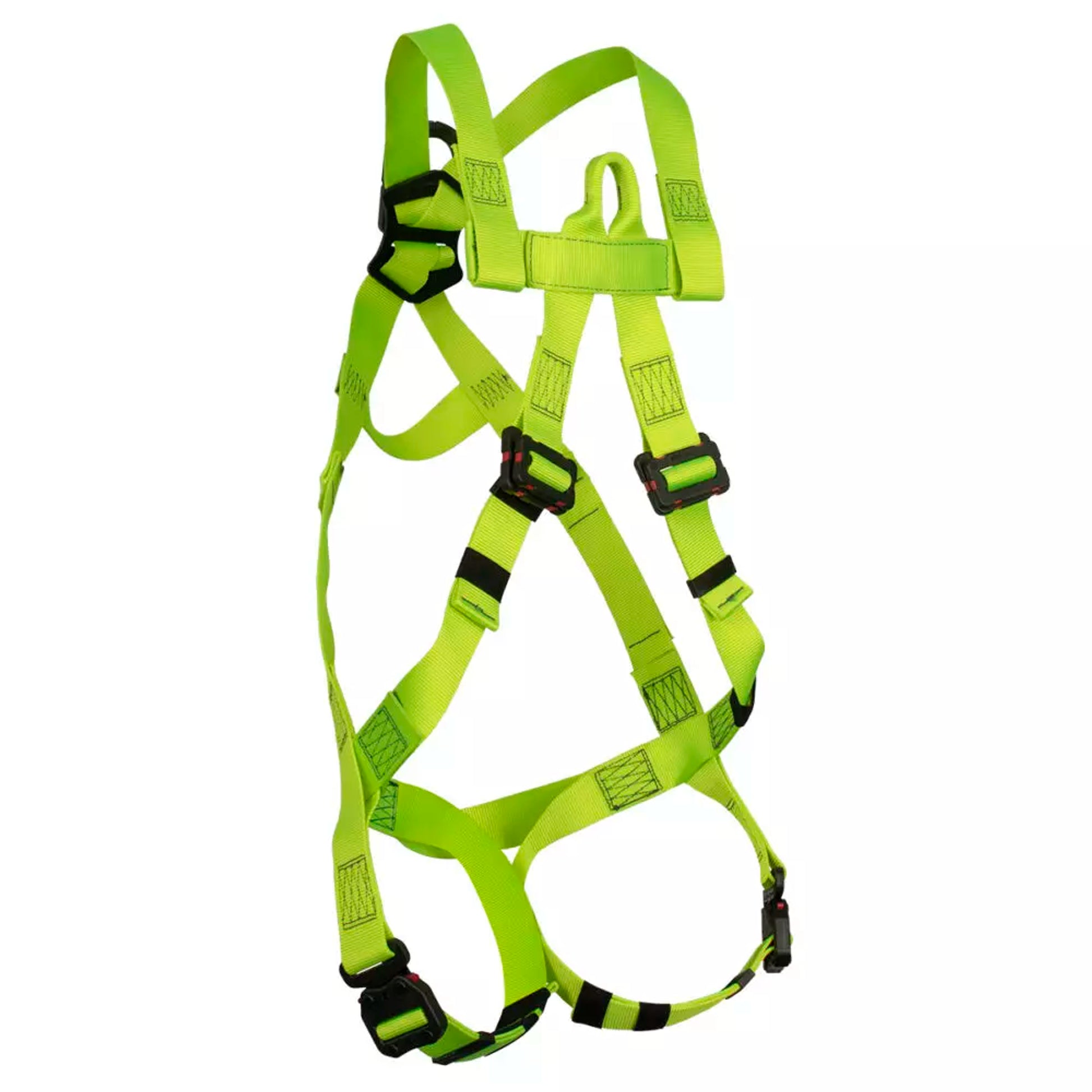 Safewaze Arc Flash Harness: DE 1D, Soft Sternal Loop, DE MB Torso, DE QC Legs (3X) - SW77125-UTQC-3X