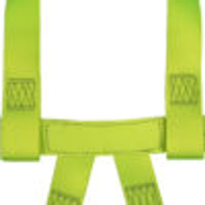 Safewaze Arc Flash Harness: DE 1D, Soft Sternal Loop, DE MB Torso, DE QC Legs - SW77125-UTQC