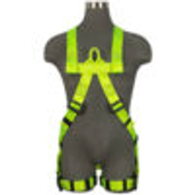 Safewaze Arc Flash Harness: Soft Dorsal & Sternal Loop, DE MB Torso, DE QC Legs - SW77125-UTQC-SL