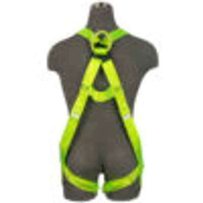 Safewaze Arc Flash Harness: Soft Dorsal & Sternal Loop, DE MB Torso, DE QC Legs - SW77125-UTQC-SL