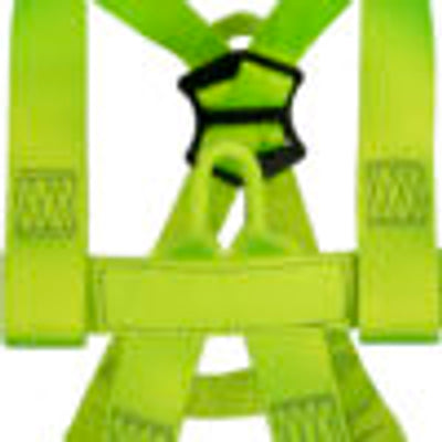 Safewaze Arc Flash Harness: Soft Dorsal & Sternal Loop, DE MB Torso, DE QC Legs - SW77125-UTQC-SL