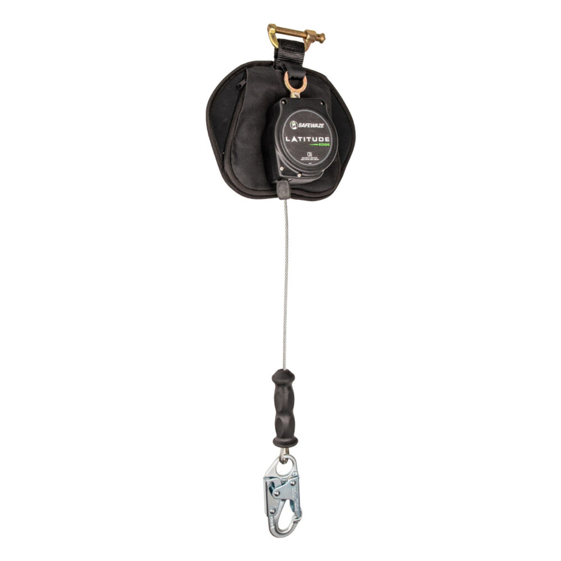 Safewaze Latitude Edge 11' Single Cable SRL: Steel Snap Hook - SW8008-11LE