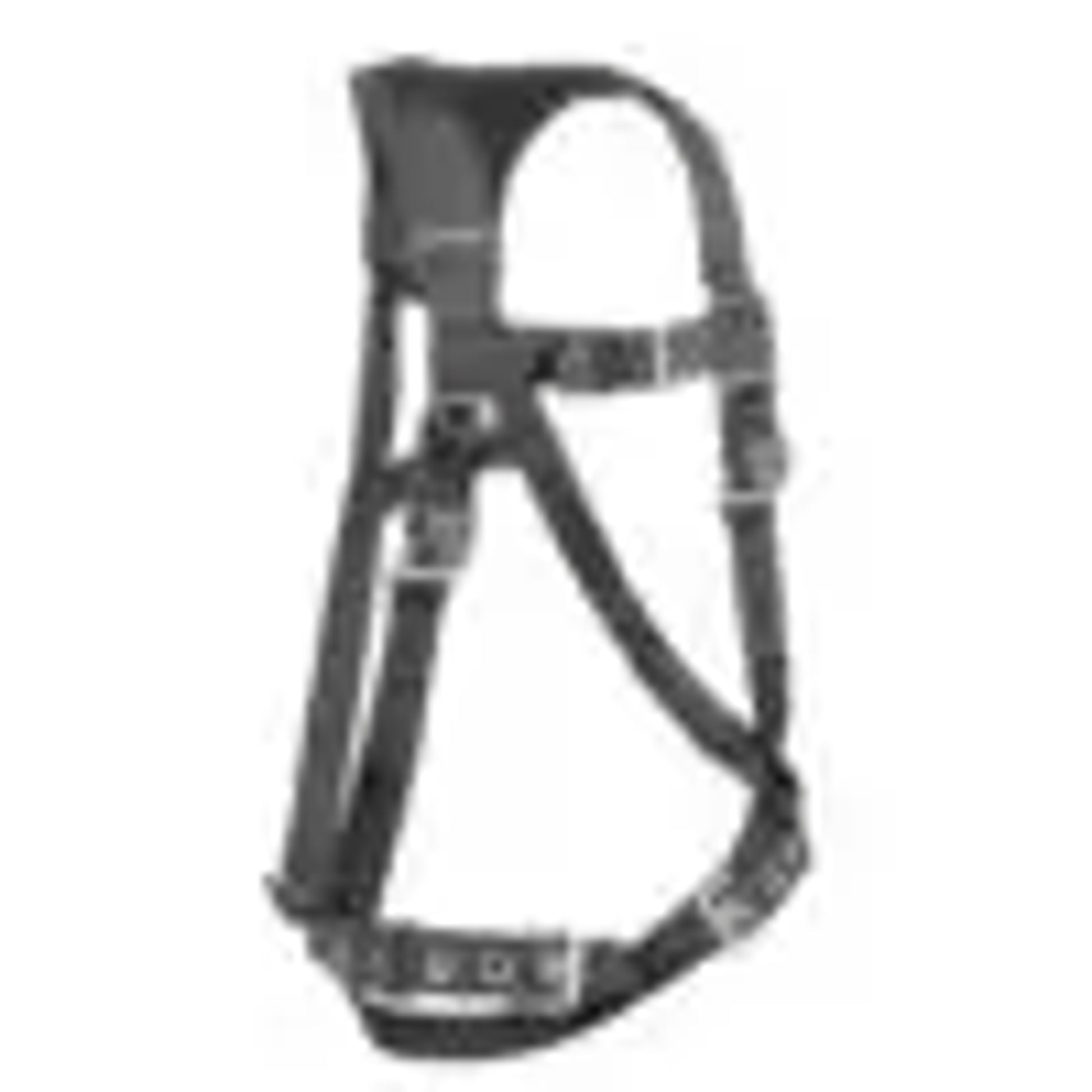Safewaze Heavyweight Harness: 1D MB Chest, TB Legs (3X/4X) - SW99280-HW