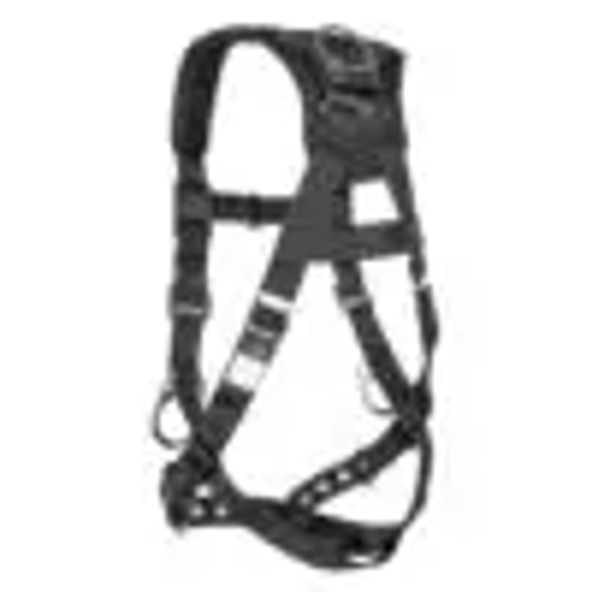 Safewaze Heavyweight Harness: 3D MB Chest, TB Legs (3X/4X) - SW99281-HW